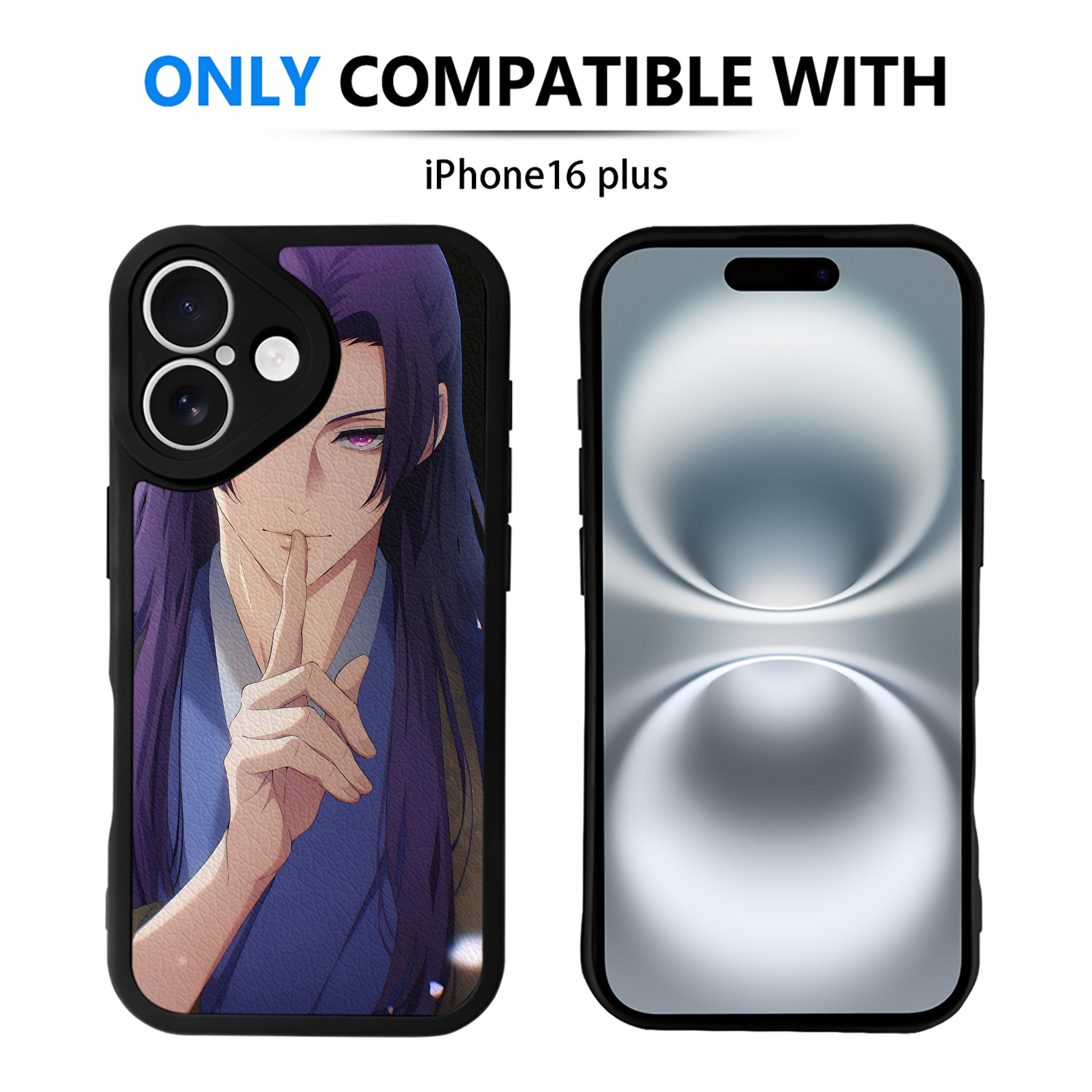 （画像用） 薬屋のひとりごと The Apothecary Diaries 【iPhone 16シリーズ対応】シリコンスマホケース（レザー調） 材質：シリコン